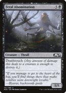 Feral Abomination [Core Set 2020] Foil