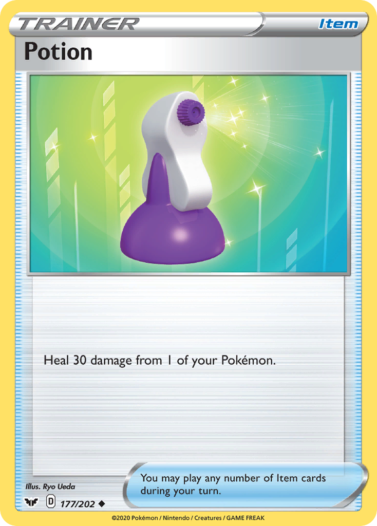 Potion (177/202) [Sword & Shield: Base Set] Reverse Holofoil