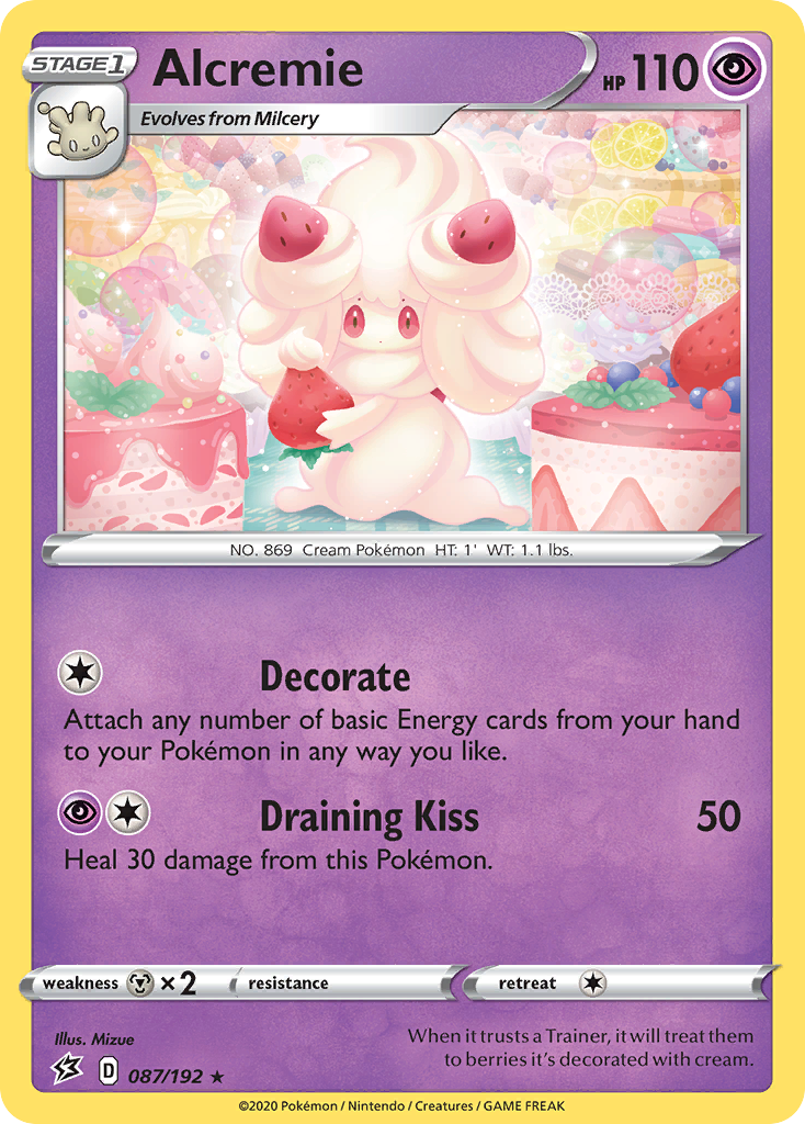 Alcremie (087/192) [Sword & Shield: Rebel Clash] Reverse Holofoil