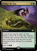 Pillage the Bog (Extended Art) [Outlaws of Thunder Junction] Foil