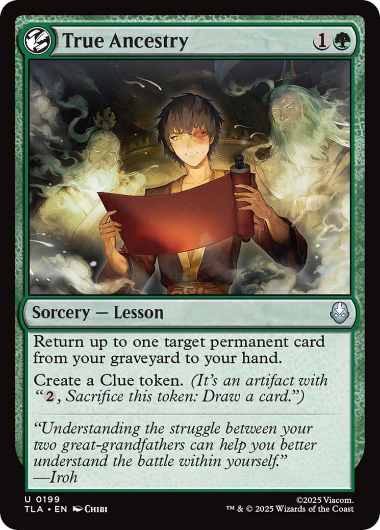 True Ancestry [Avatar: The Last Airbender] Foil