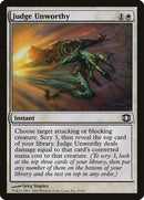 Judge Unworthy [Future Sight] Foil