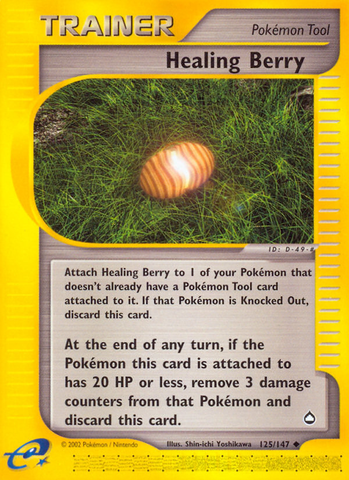 Healing Berry (125/147) [Aquapolis] Reverse Holofoil