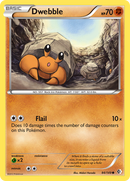 Dwebble (84/149) [Black & White: Boundaries Crossed] Reverse Holofoil