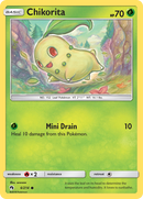 Chikorita (6/214) [Sun & Moon: Lost Thunder] Reverse Holofoil