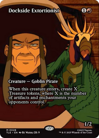 Dockside Extortionist (Borderless) [Avatar: The Last Airbender: Eternal-Legal] Foil