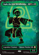 Toph, the First Metalbender (Borderless Battle Pose) [Avatar: The Last Airbender] Foil