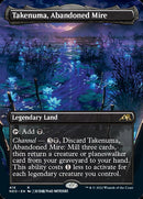 Takenuma, Abandoned Mire (Borderless Alternate Art) [Kamigawa: Neon Dynasty] Foil