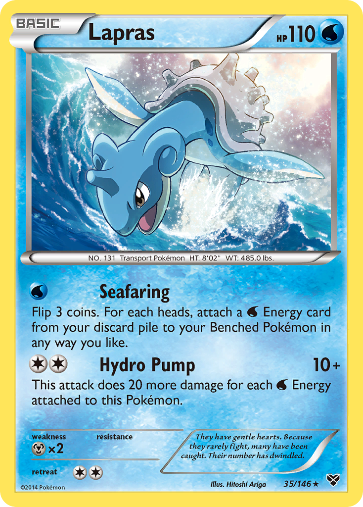 Lapras (35/146) [XY: Base Set] Reverse Holofoil