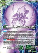 Vegeta // Vegeta, Destined Confrontation (BT15-062) [Saiyan Showdown] Parallel Foil