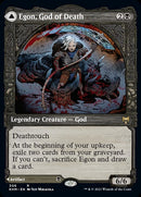Egon, God of Death // Throne of Death (Showcase) [Kaldheim] Foil