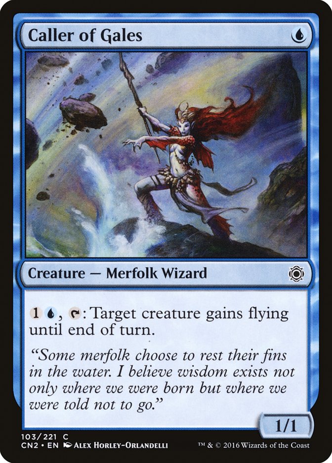 Caller of Gales [Conspiracy: Take the Crown] Foil
