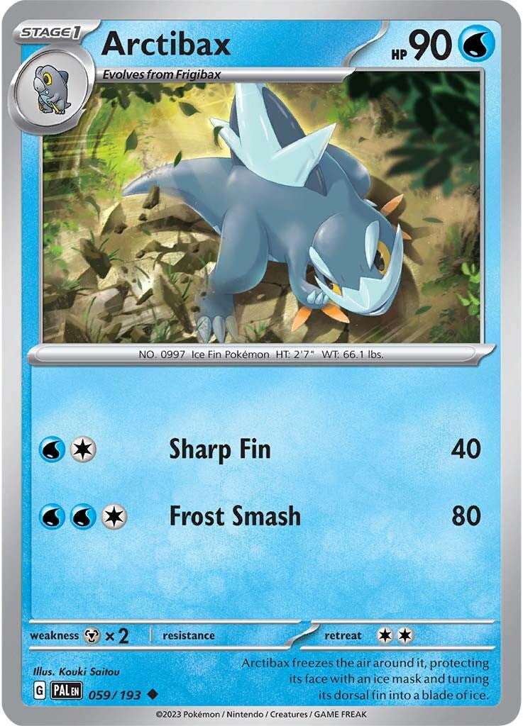 Arctibax (059/193) [Scarlet & Violet: Paldea Evolved] Reverse Holofoil
