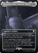 Rammas Echor, Ancient Shield (Borderless) [The Lord of the Rings: Tales of Middle-Earth Commander] Foil