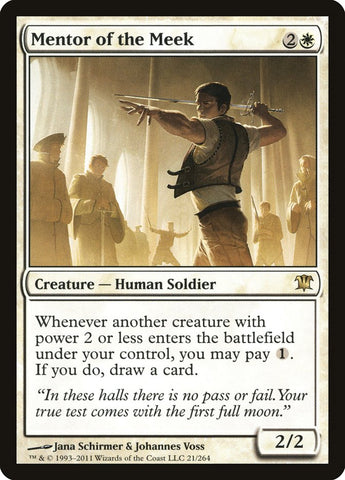 Mentor of the Meek [Innistrad] Foil