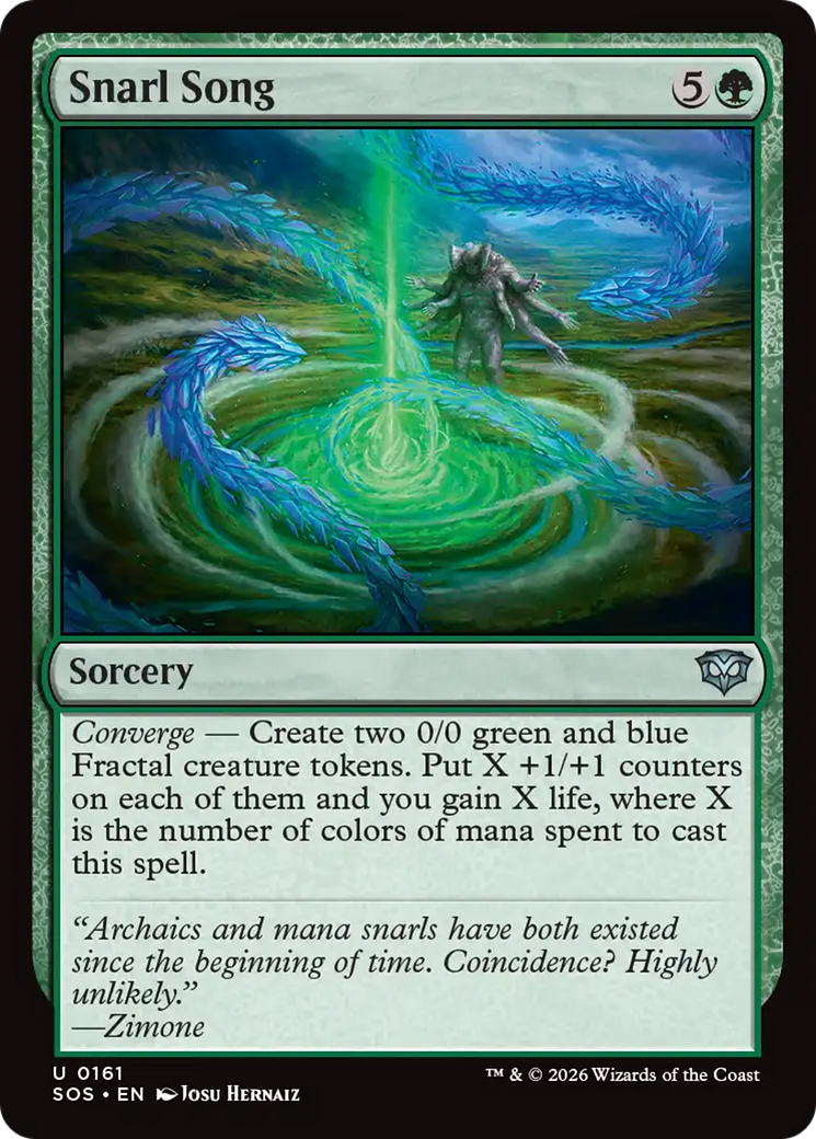 Snarl Song [Secrets of Strixhaven] Foil