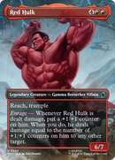 Red Hulk (Borderless) [Marvel Super Heroes] Foil