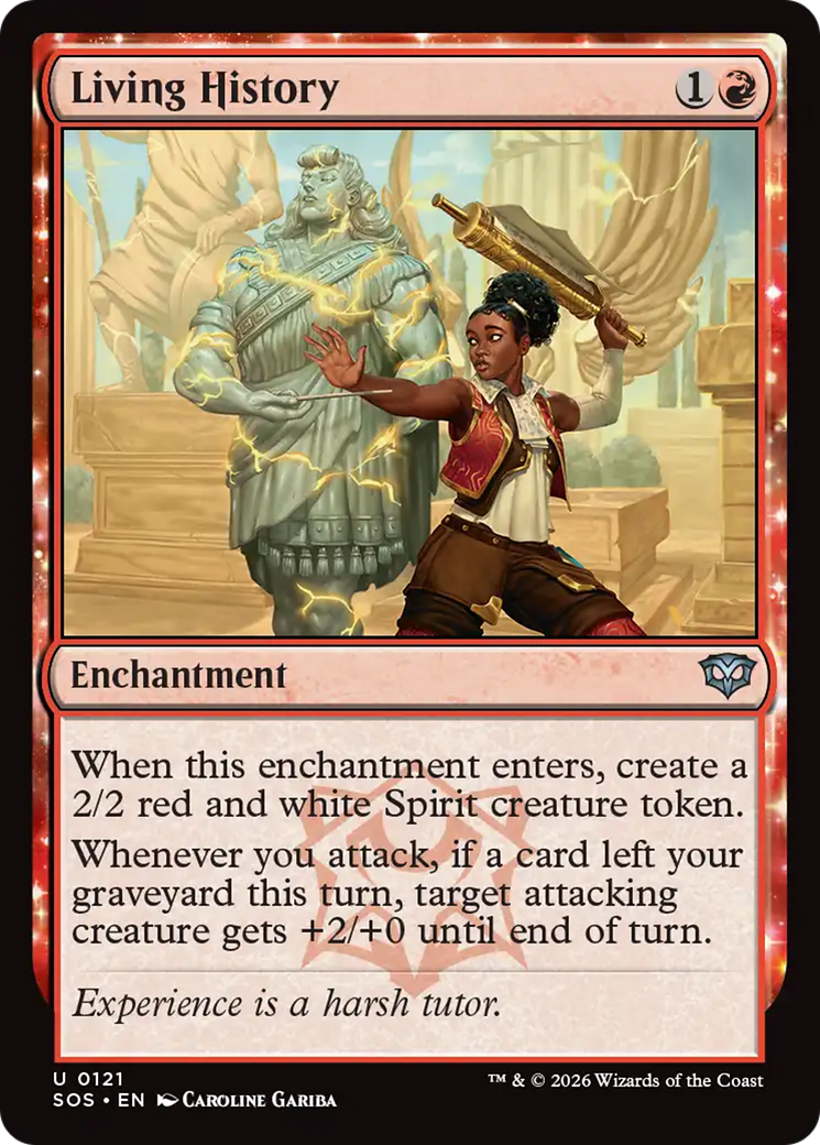 Living History [Secrets of Strixhaven] Foil