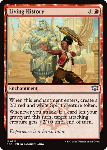 Living History [Secrets of Strixhaven] Foil
