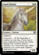 Loyal Unicorn [Commander Masters] Foil