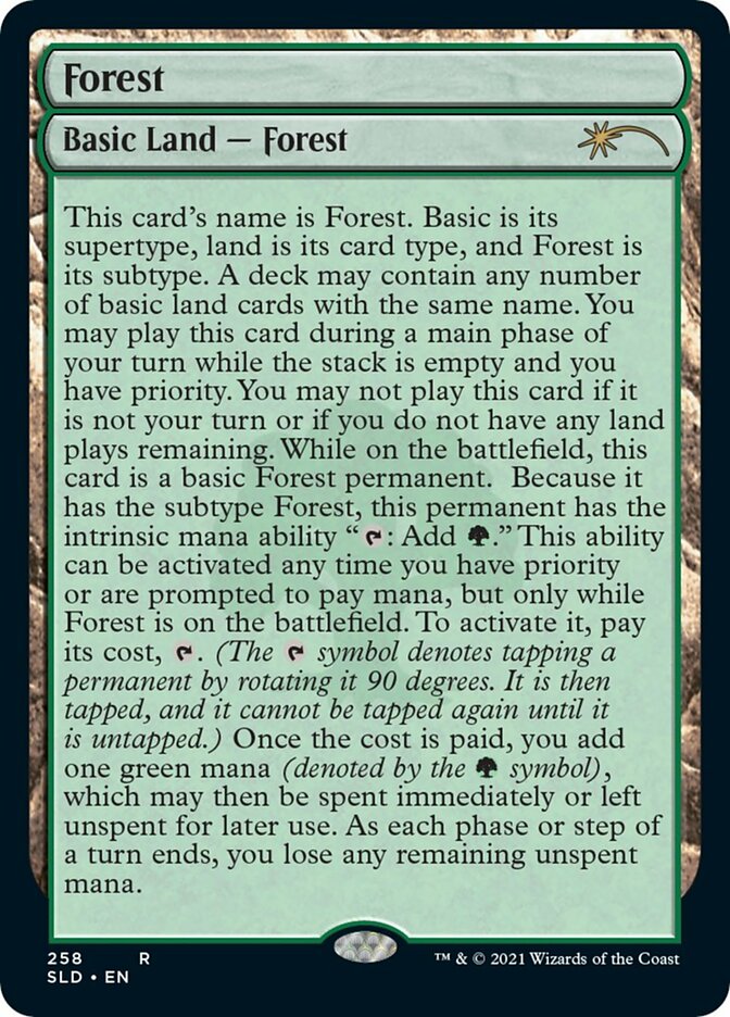 Forest (258) [Secret Lair Drop Series] Foil