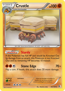 Crustle (85/149) [Black & White: Boundaries Crossed] Reverse Holofoil
