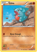 Gible (68/122) [XY: BREAKpoint] Reverse Holofoil