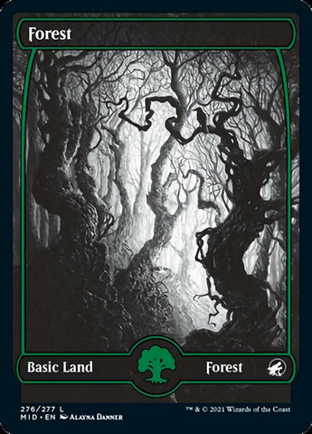 Forest (276) [Innistrad: Midnight Hunt] Foil