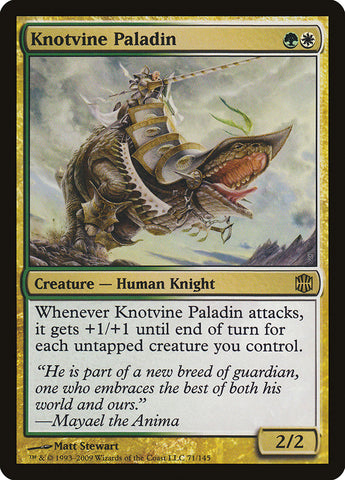 Knotvine Paladin [Alara Reborn] Foil