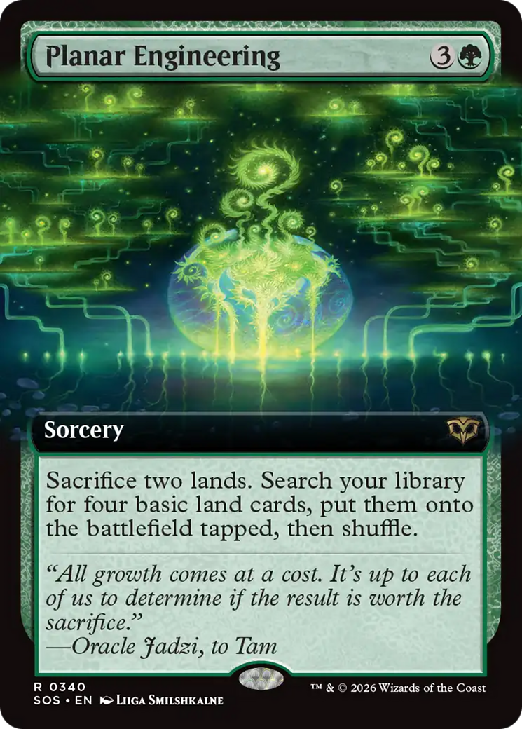 Planar Engineering (Extended Art) [Secrets of Strixhaven] Foil