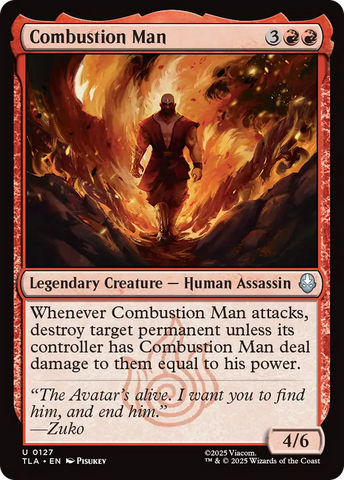 Combustion Man [Avatar: The Last Airbender] Foil