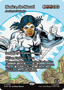 Monica, the Marvel - Aurelia, the Warleader (Borderless) [Marvel Universe: Eternal-Legal] Foil