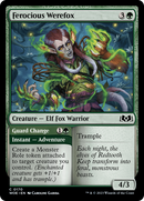 Ferocious Werefox // Guard Change [Wilds of Eldraine] Foil