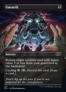 Unearth (Borderless Alternate Art) [Double Masters 2022] Foil