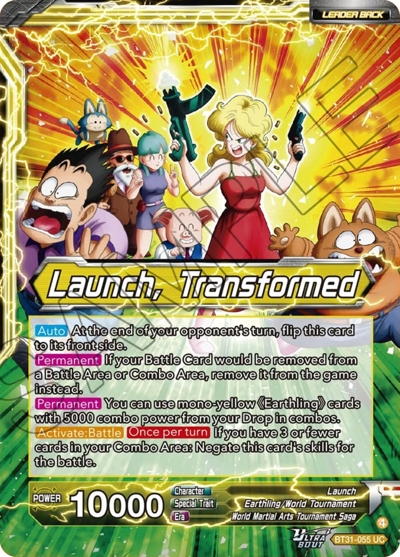 Launch // Launch, Transformed (BT31-055) [Impact Beyond Dimensions] Parallel Foil