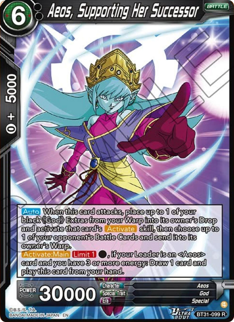 Aeos, Supporting Her Successor (BT31-099) [Impact Beyond Dimensions] Parallel Foil