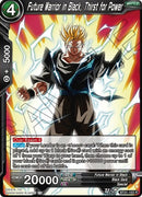 Future Warrior in Black, Thirst for Power (BT31-103) [Impact Beyond Dimensions] Parallel Foil