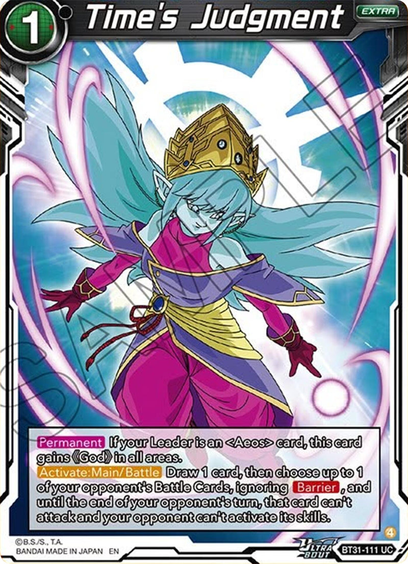 Time's Judgment (BT31-111) [Impact Beyond Dimensions] Parallel Foil