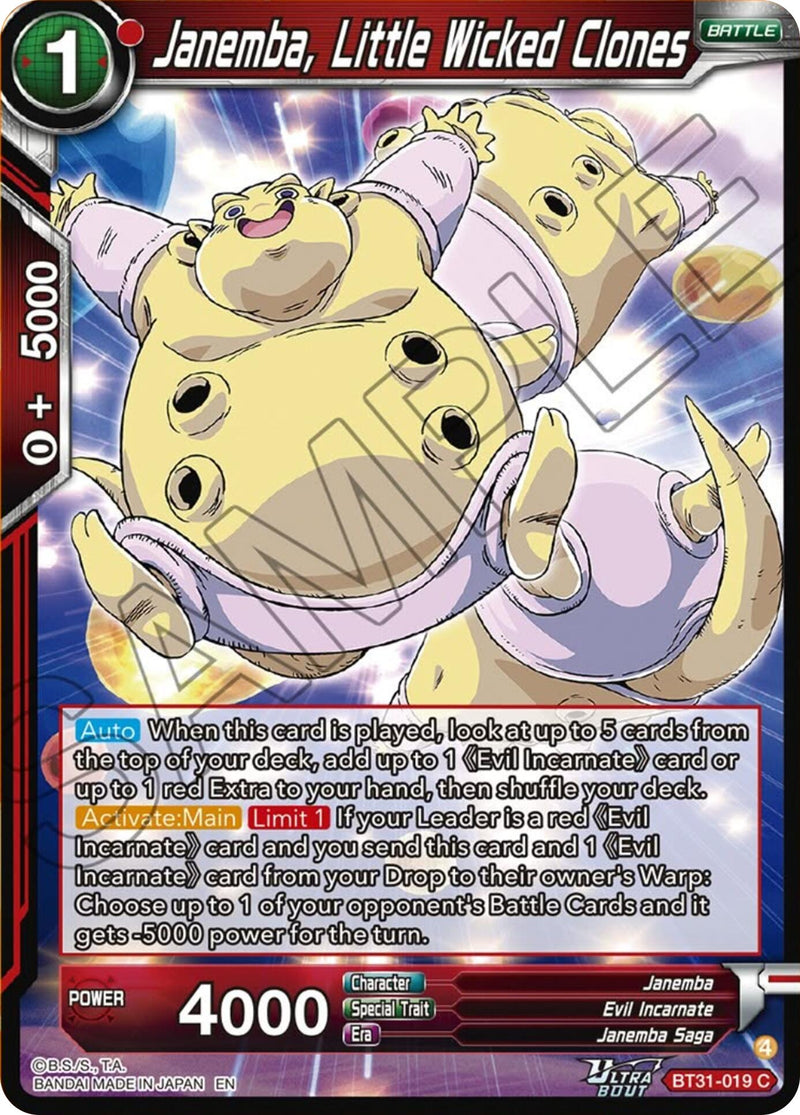 Janemba, Little Wicked Clones (BT31-019) [Impact Beyond Dimensions] Parallel Foil