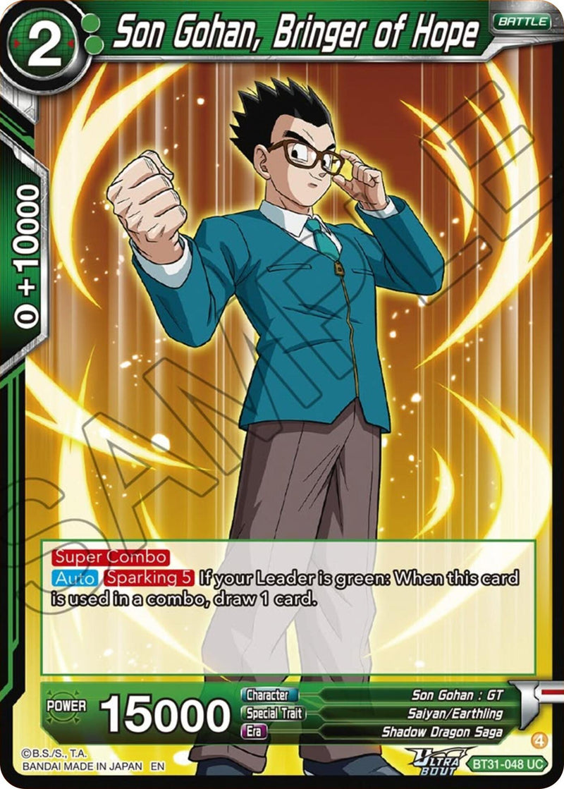 Son Gohan, Bringer of Hope (BT31-048) [Impact Beyond Dimensions] Parallel Foil