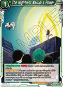 The Mightiest Warrior's Power (BT31-054) [Impact Beyond Dimensions] Parallel Foil