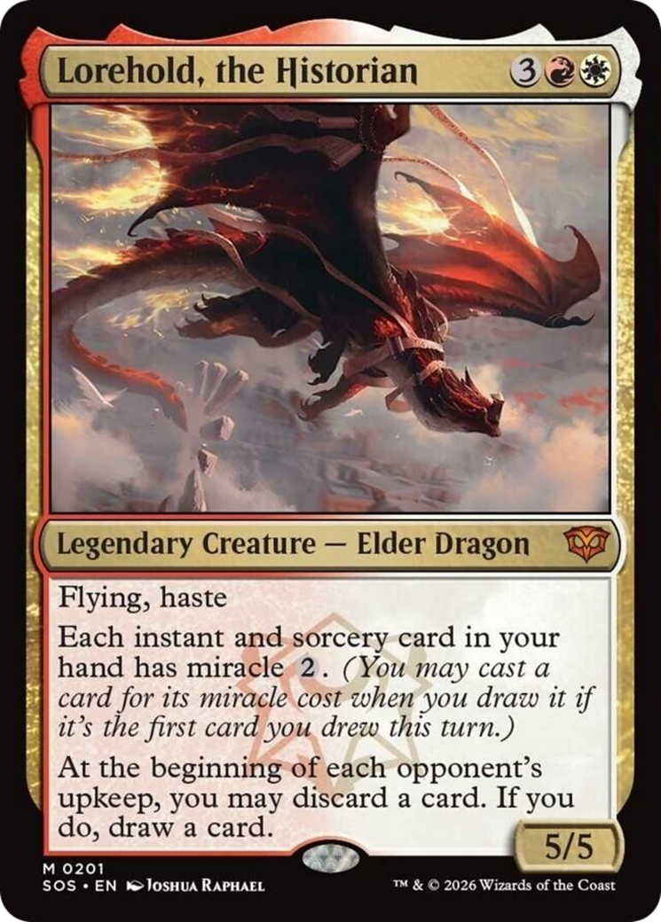 Lorehold, the Historian [Secrets of Strixhaven] Foil