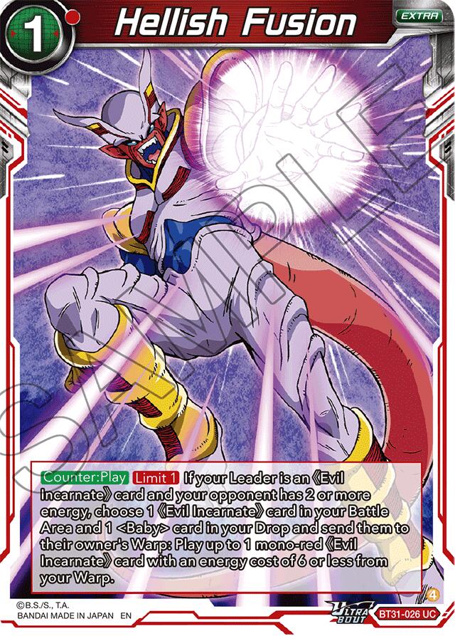 Hellish Fusion (BT31-026) [Impact Beyond Dimensions] Parallel Foil