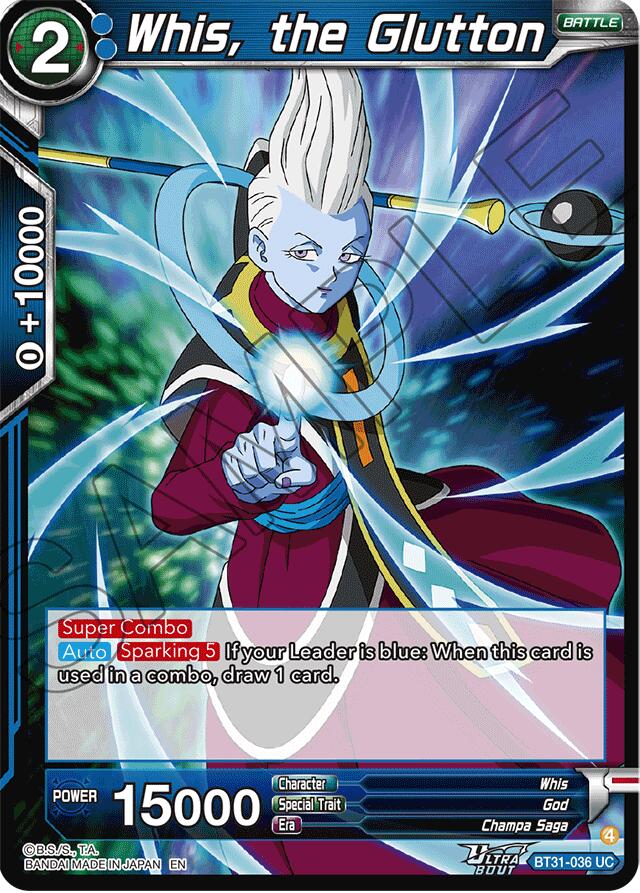 Whis, the Glutton (BT31-036) [Impact Beyond Dimensions] Parallel Foil