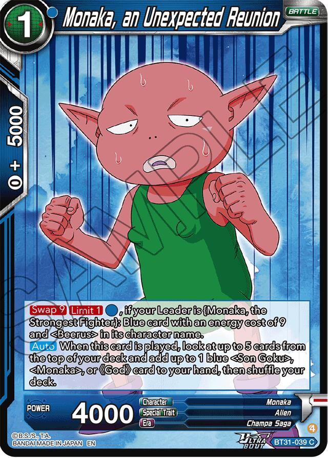 Monaka, an Unexpected Reunion (BT31-039) [Impact Beyond Dimensions] Parallel Foil