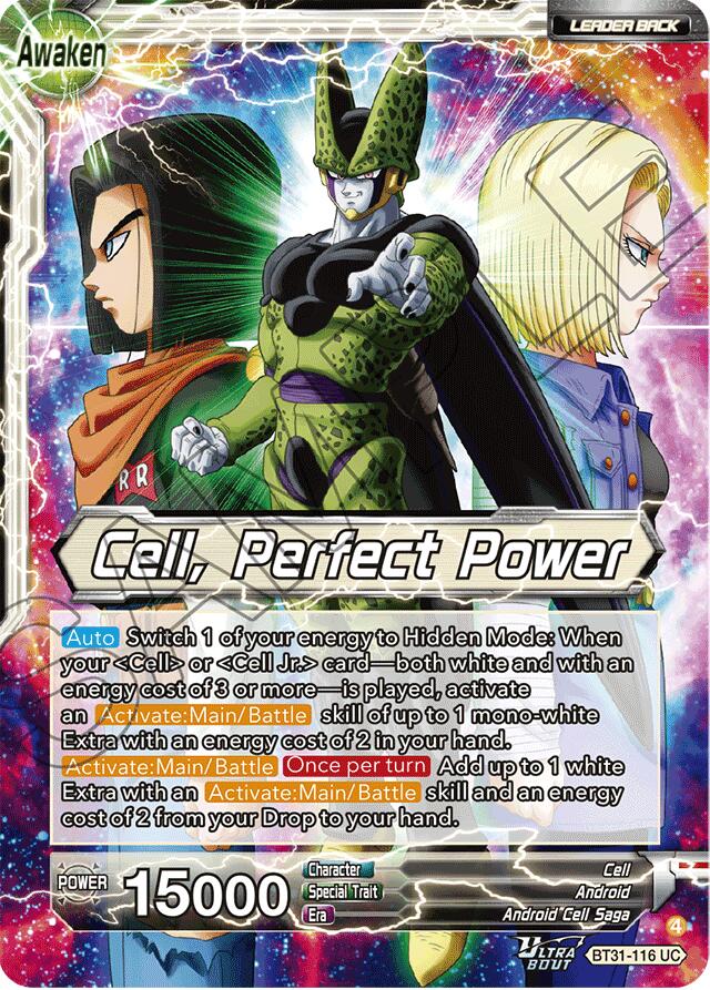 Cell // Cell, Perfect Power (BT31-116) [Impact Beyond Dimensions] Parallel Foil