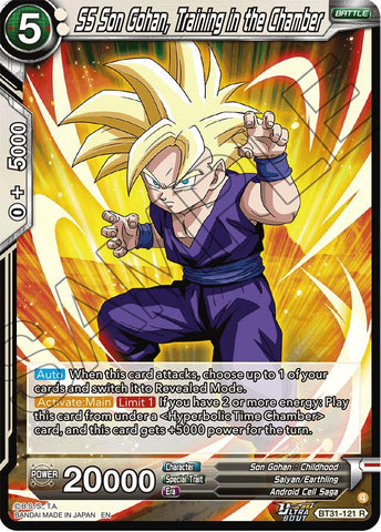 SS Son Gohan, Training in the Chamber (BT31-121) [Impact Beyond Dimensions] Parallel Foil
