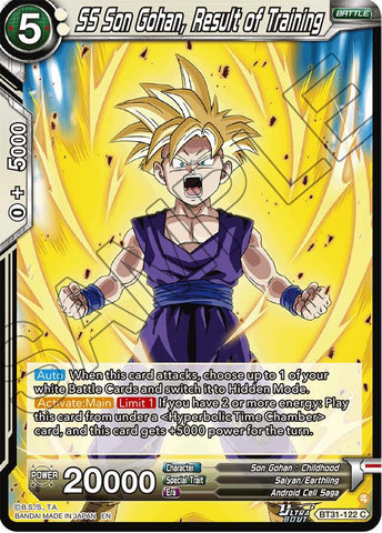 SS Son Gohan, Result of Training (BT31-122) [Impact Beyond Dimensions] Parallel Foil