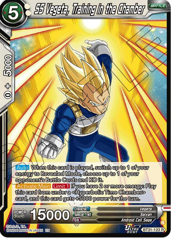SS Vegeta, Training in the Chamber (BT31-123) [Impact Beyond Dimensions] Parallel Foil
