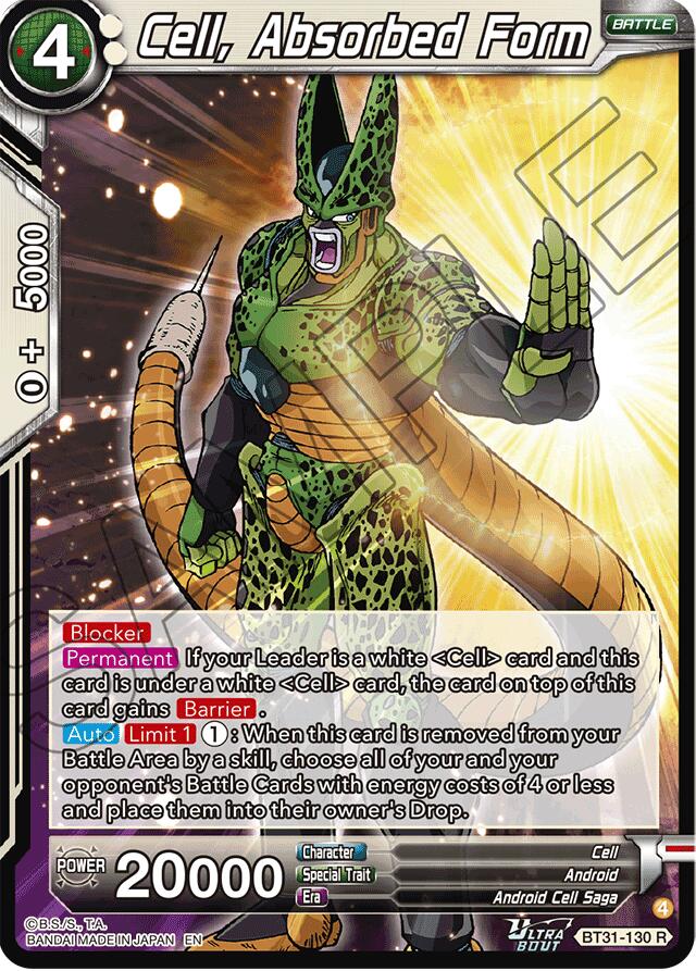 Cell, Absorbed Form (BT31-130) [Impact Beyond Dimensions] Parallel Foil